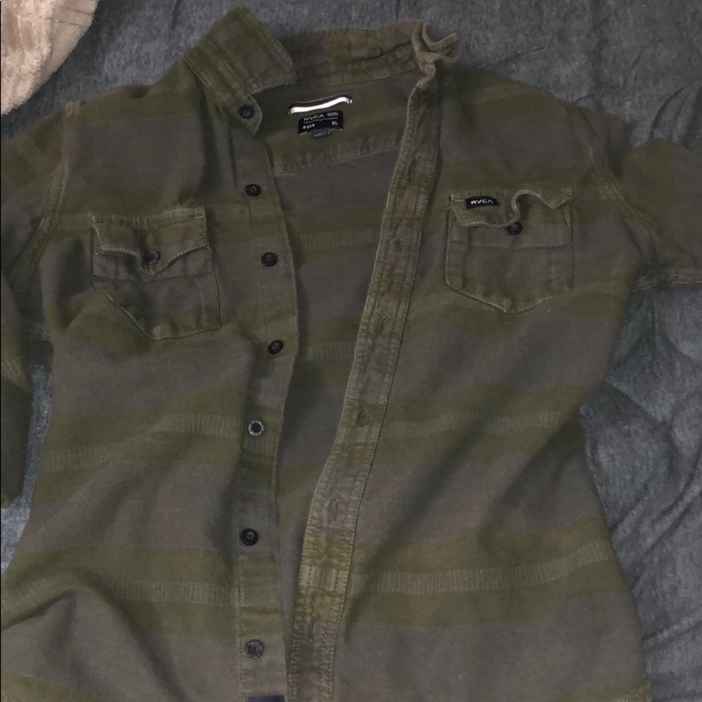 rvca flannel